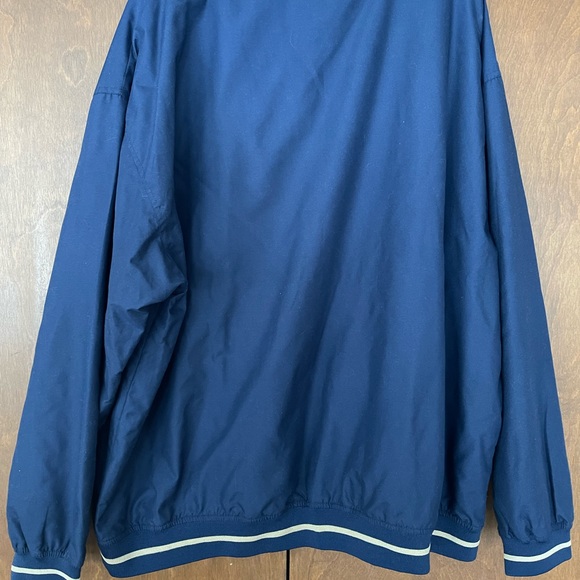 Notre Dame Navy Pull Over XL pockets - Picture 4 of 7